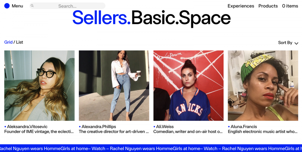 Basic.Space Is the InviteOnly Resale Platform Naomi Osaka and Virgil Abloh Have Already Joined