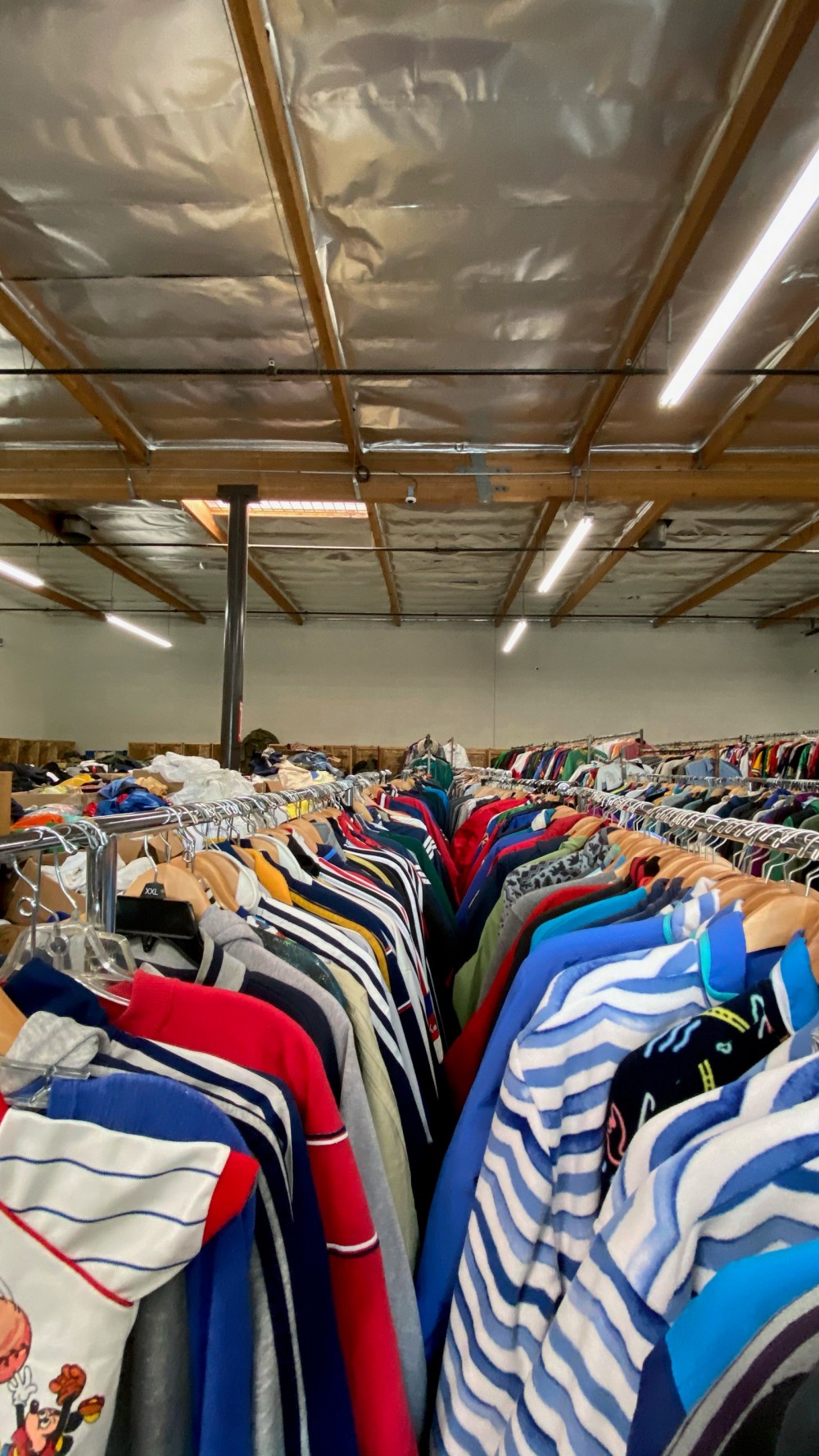 pInside the L.A. rag house where Mothers team sourced clothes and fabrics for the collection.p 