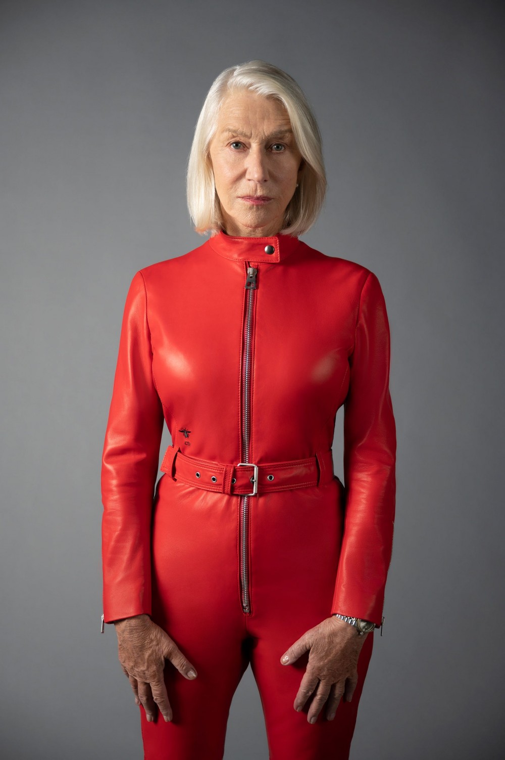 Image may contain Clothing Apparel Helen Mirren Jacket Coat Human Person and Sleeve