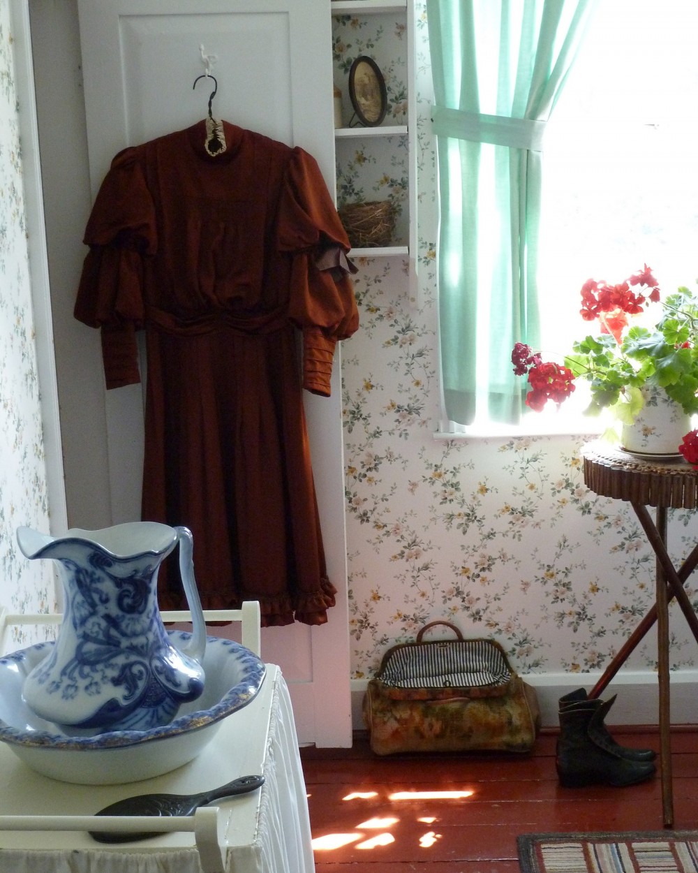 Anne Shirley's room at the Green Gables National Historic Site in Cavendish Prince Edward Island Canada on July 27 2011....