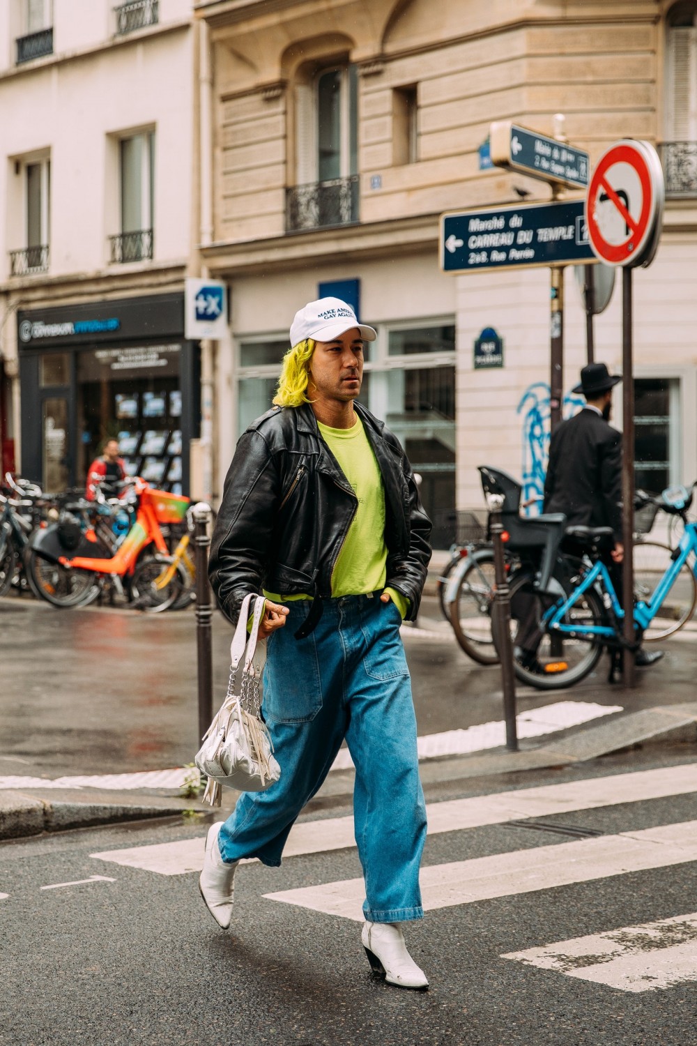 Berets Baseball Hats and Boots French and American Street Style Trends From the Paris Mens Spring 2022 Shows