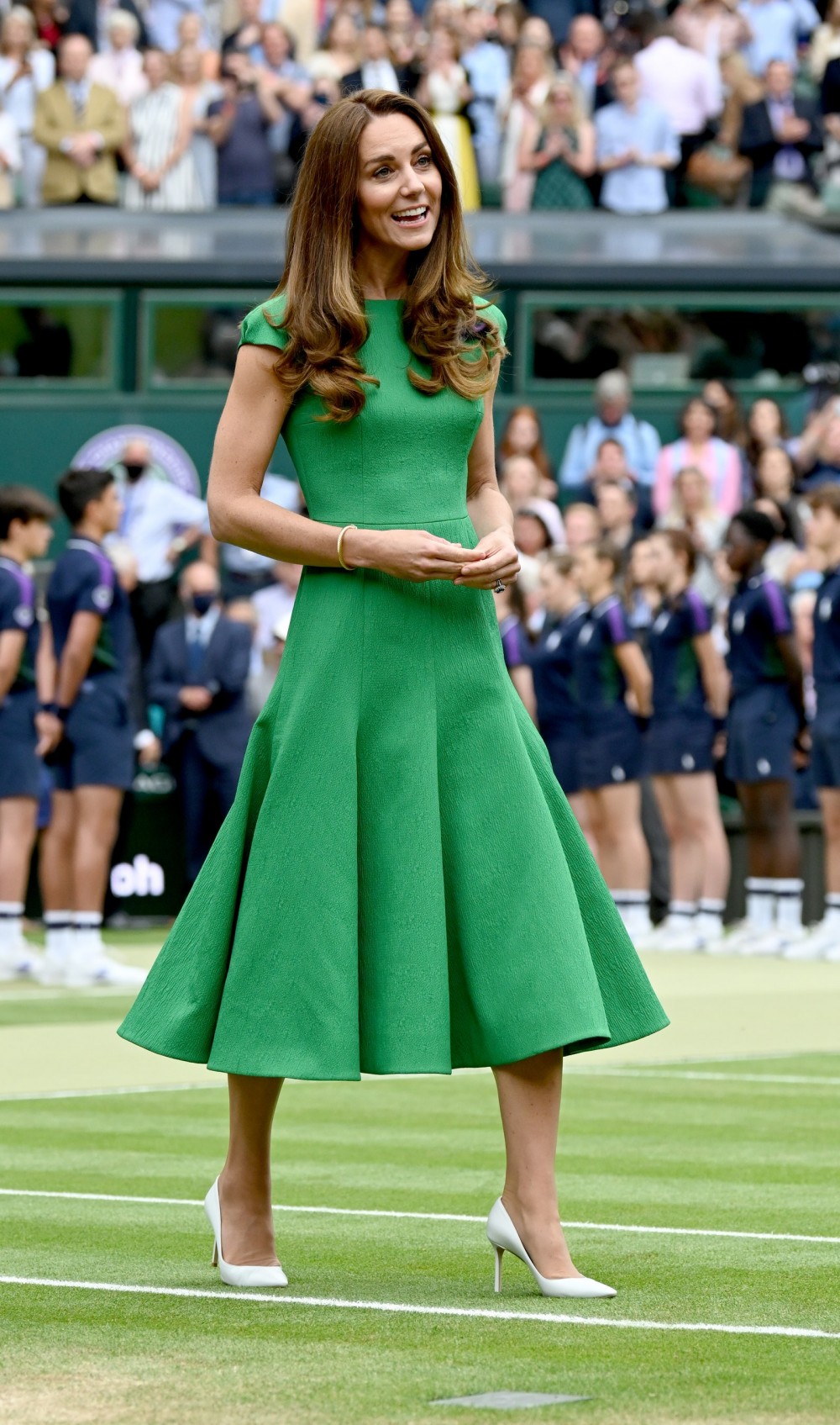 Kate Middleton’s Dress Is a Playful Nod to Wimbledon History Nuevo