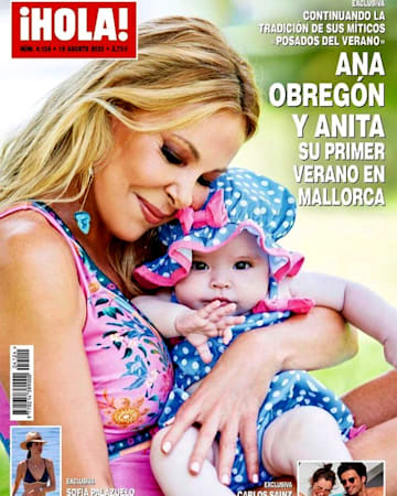 Ana Obregón y Anita en la portada de ¡HOLA!