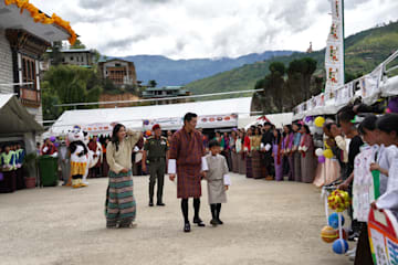 Los reyes de Bután