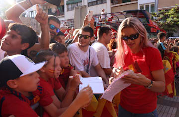 Alexia Putellas, aclamada en Ibiza