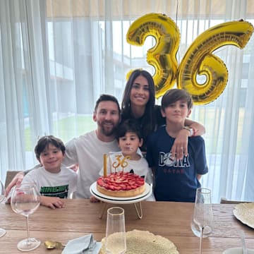 Messi celebra su cumpleaños