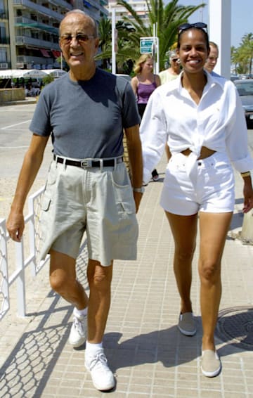 Julio Iglesias Puga con Ronna Keith su segunda esposa