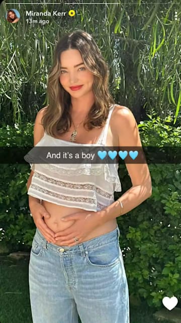 Miranda Kerr anuncia su cuarto embarazo