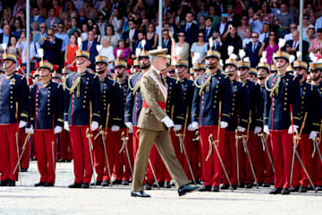 El rey Felipe en la Academia General Militar de Zaragoza