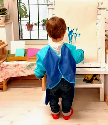 Igor pintando