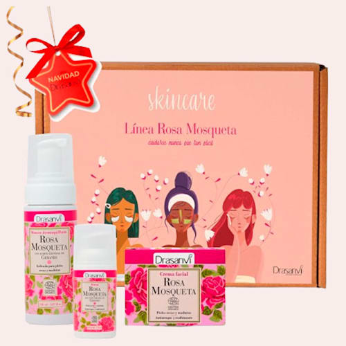 Una rutina de skincare de cosmética ecológica