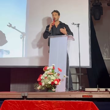 Onur Seyit Yaran pronunció su discurso de agradecimiento en español 