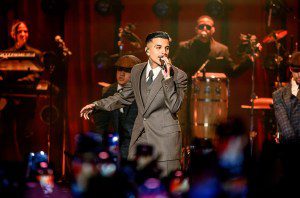Rauw Alejandro performs during the 