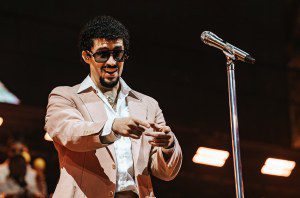 Bad Bunny performs onstage during night 2 of Bad Bunny: 