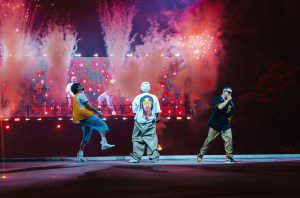 Bad Bunny performs onstage during night 3 of Bad Bunny: 