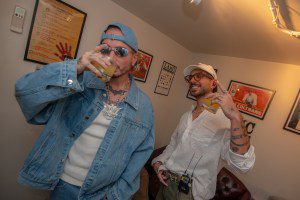 J Balvin and Juan Duque at LAMC