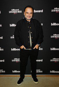 Andres Castro at the Billboard Latin Music Week 2025 Advisory Dinner on September 18, 2025 in Miami, Florida.