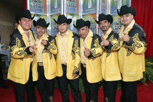 The group K-Paz de la Sierra arrive at the 2005 Billboard Latin Music Awards at the Miami Arena on April 28, 2005 in Miami, Florida.