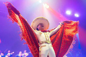 Pedro Fernández performs during a concert at Arena Monterrey on July 12, 2025 in Monterrey, Mexico.