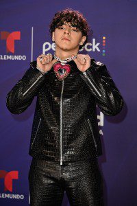 Xavi at the 2025 Billboard Latin Music Awards held at The Fillmore Miami Beach on October 23, 2025 in Miami Beach, Florida.