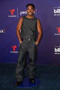 Carter Gregory at the 2025 Billboard Latin Music Awards held at The Fillmore Miami Beach on October 23, 2025 in Miami, Florida.
