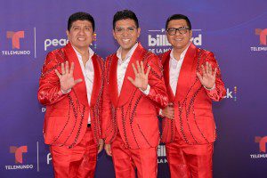 Grupo 5 attends the 2025 Billboard Latin Music Awards at James L. Knight Center on October 23, 2025 in Miami, Florida.
