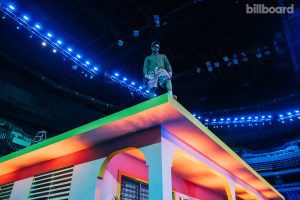 Bad Bunny photographed September 3, 2025 at Coliseo de Puerto Rico José Miguel Agrelot in San Juan.