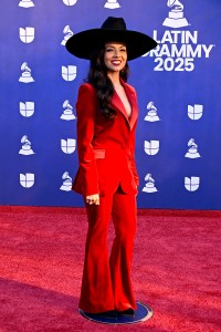 Lupita Infante attends The 26th Annual Latin GRAMMY Awards at MGM Grand Garden Arena on November 13, 2025 in Las Vegas, Nevada.
