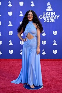 Julieta Rada attends The 26th Annual Latin GRAMMY Awards at MGM Grand Garden Arena on November 13, 2025 in Las Vegas, Nevada.