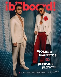 Romeo Santos and Prince Royce Billboard Español Cover, November 25, 2025