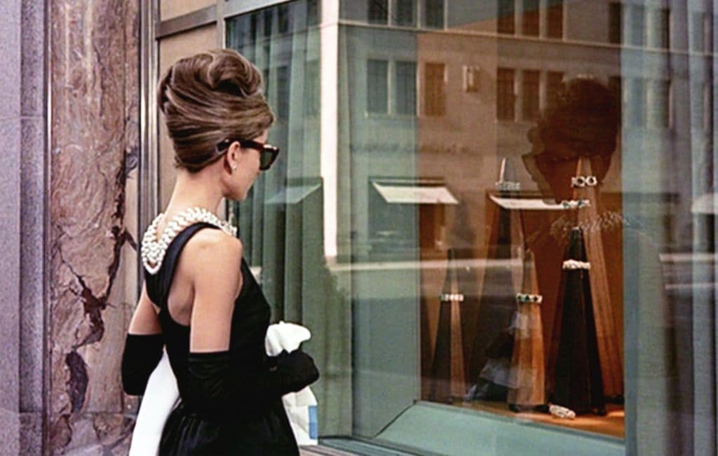 Fotograma de Audrey Hepburn en 'Desayuno con diamantes'