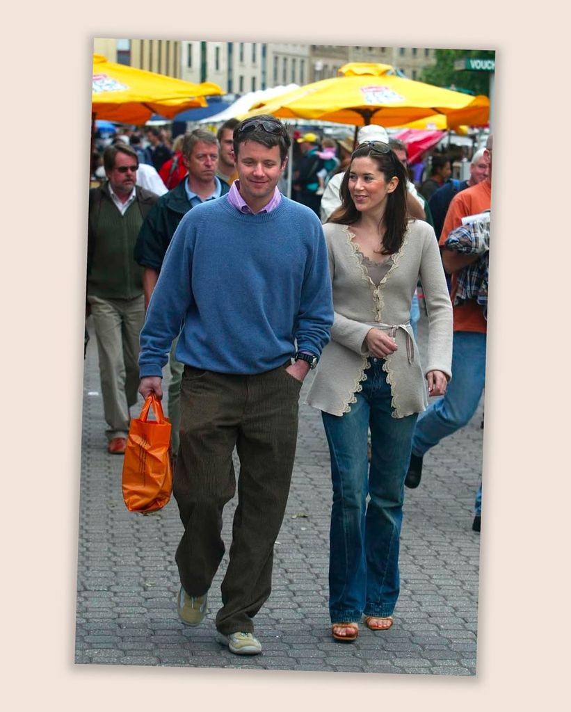 Mary de Dinamarca y el rey Federico en Australia.
