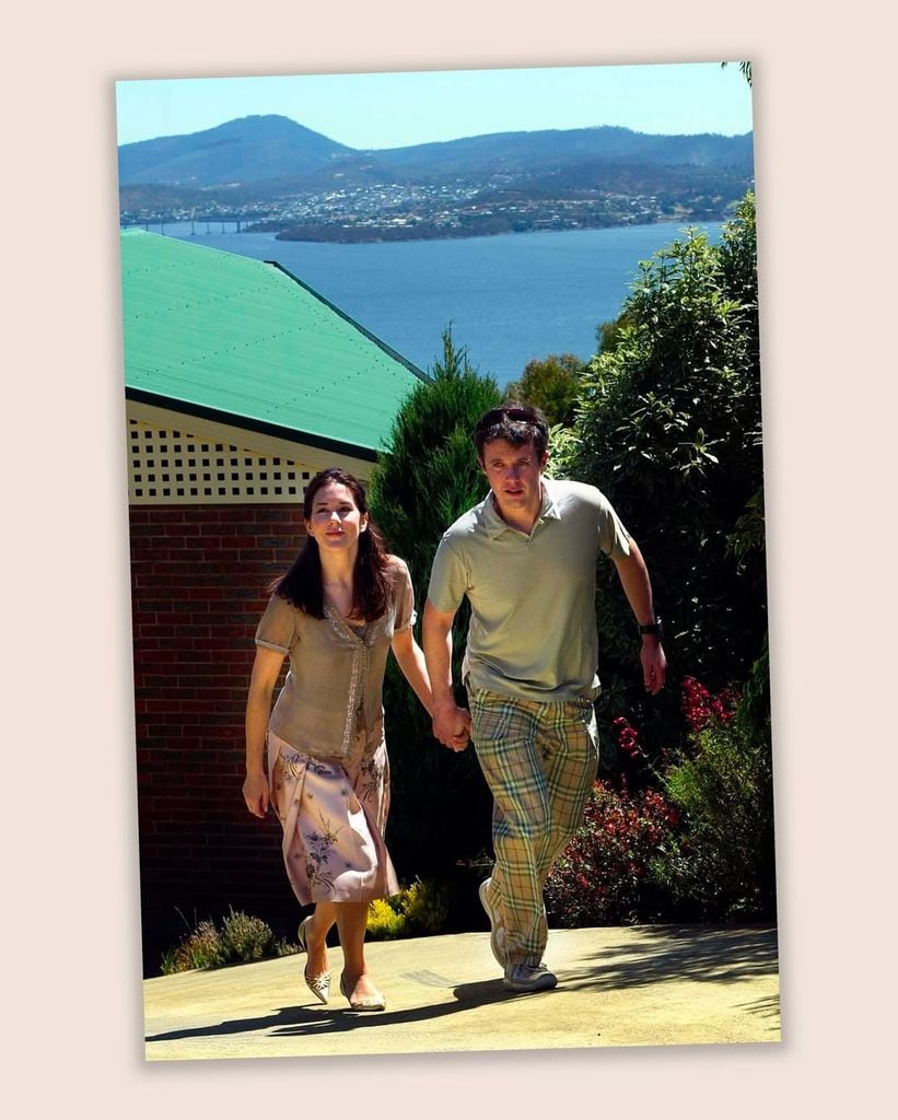Mary de Dinamarca y el rey Federico en Australia.