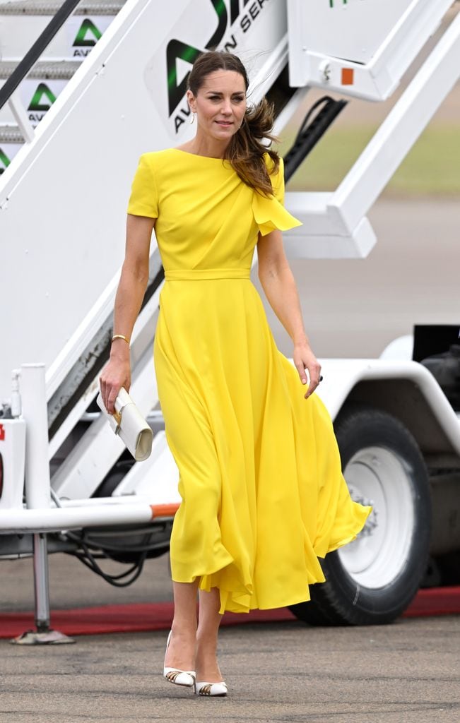 De amarillo: en Jamaica (22 de marzo de 2022).