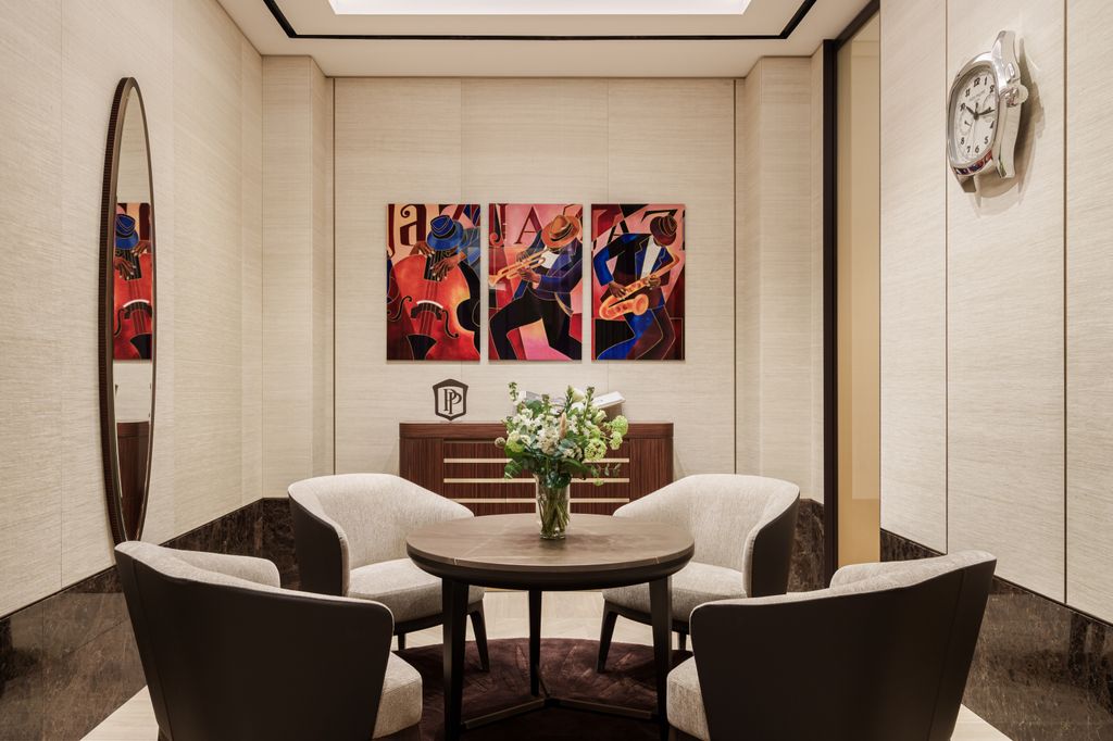 Detalle de la tienda de Patek Philippe.