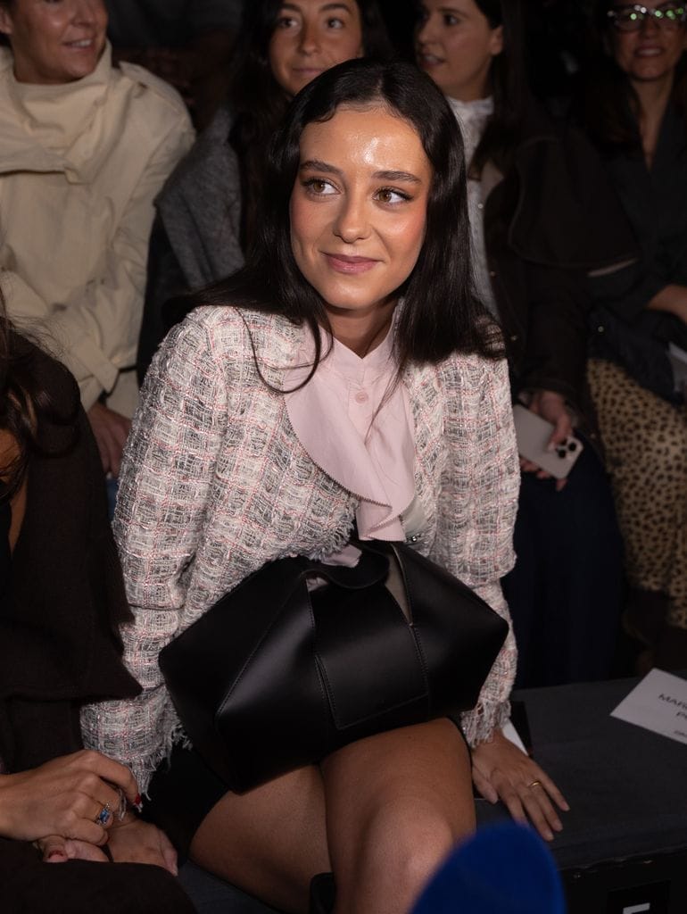 Victoria Federica en la semana de la moda de Madrid.