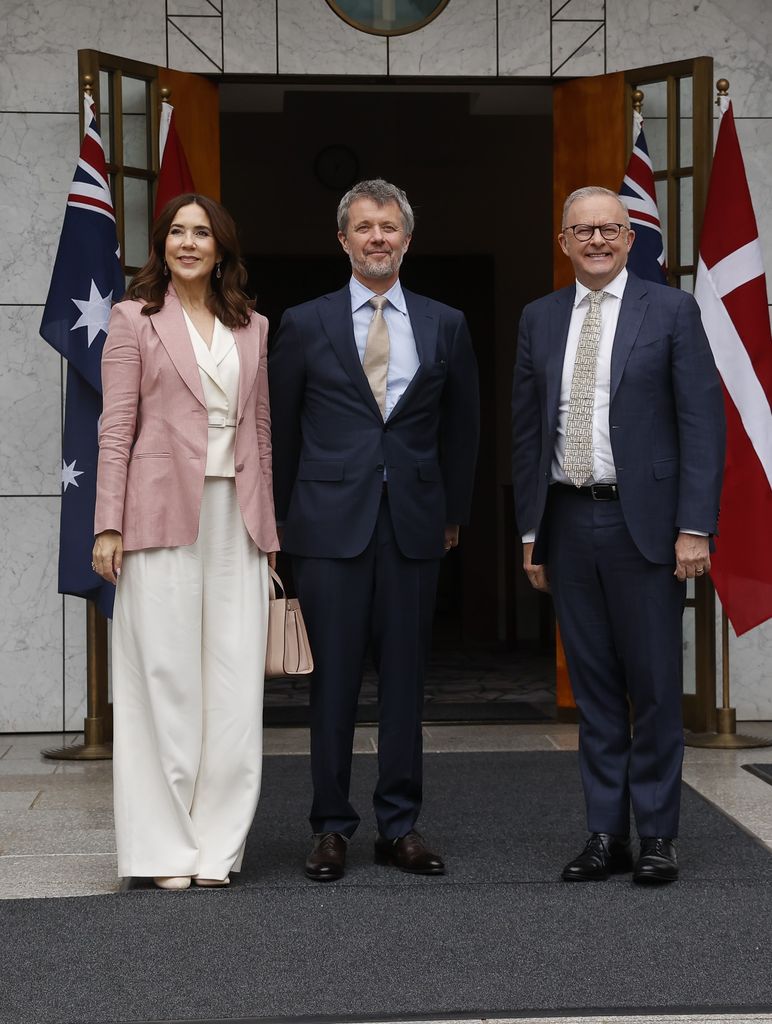 Mary de Dinamarca en su viaje oficial a Australia junto al rey Federico X.