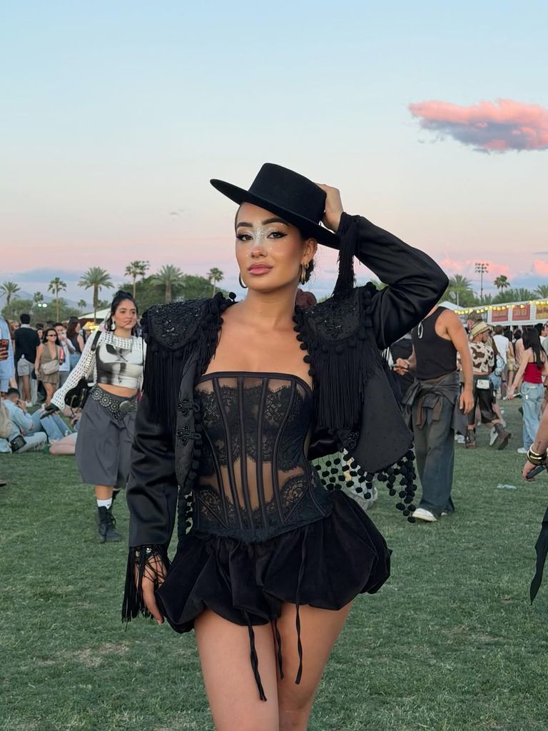 Marina Rivers en Coachella 2026.