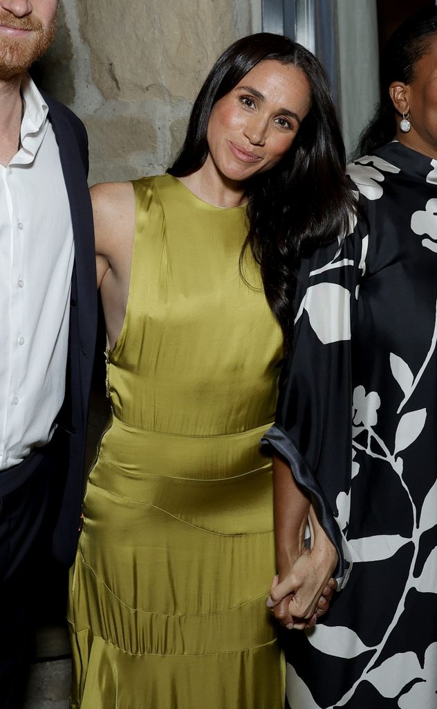 Meghan Markle en un evento de Netflix.