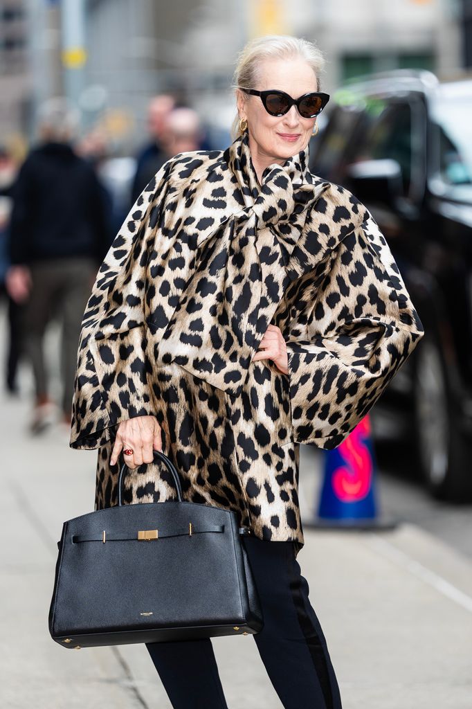 Meryl Streep en Nueva York promocionando 'El diablo viste de Prada 2'
