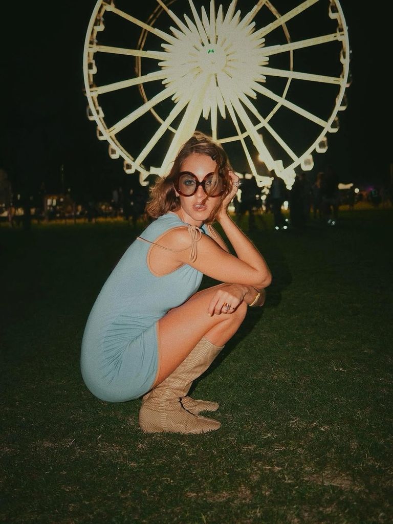 Andi Washington en Coachella 2026.
