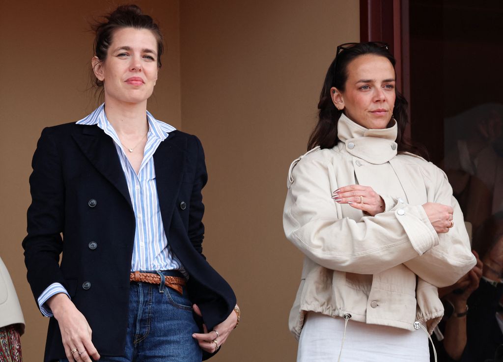 La familia Grimaldi en la final de tenis de Montecarlo 2026.