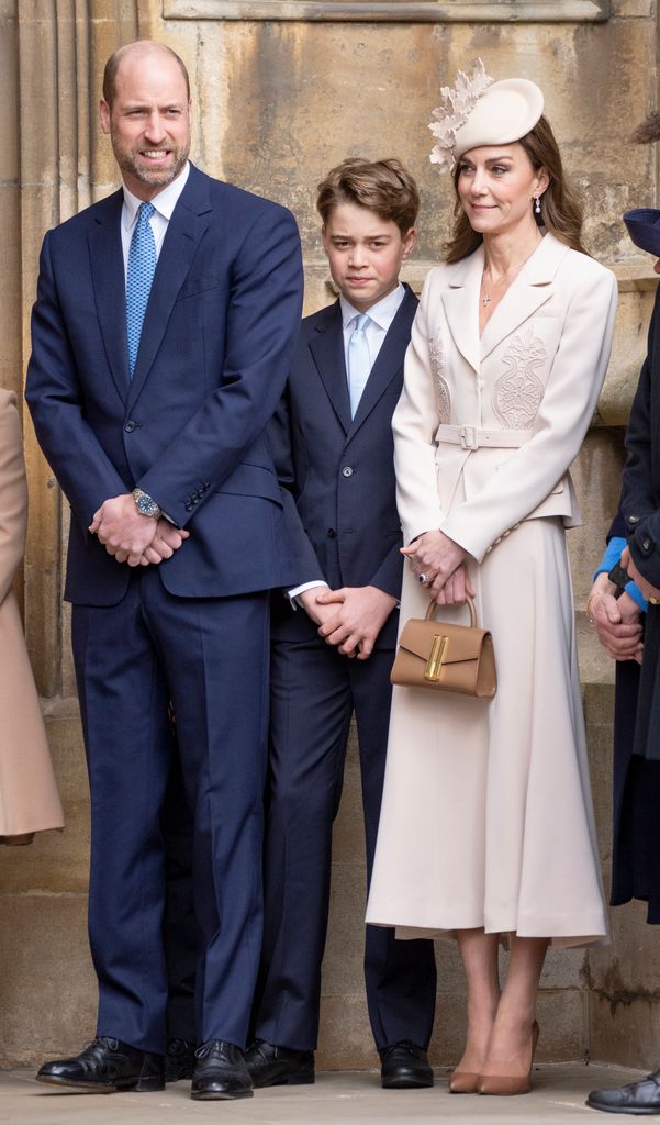 Kate Middleton, princesa de Gales, en la misa de Pascua 2026.
