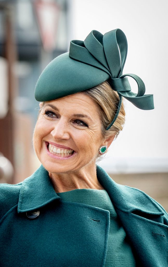 La reina Máxima de Holanda en la inauguración del nuevo boulevard en Scheveningen.