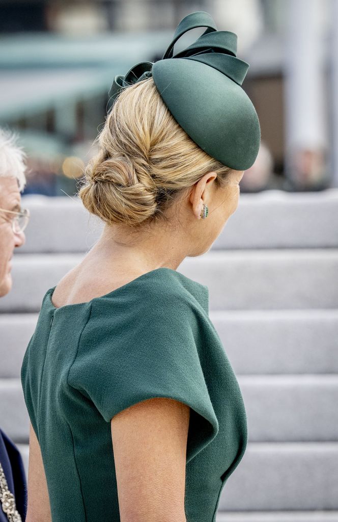 La reina Máxima de Holanda en la inauguración del nuevo boulevard en Scheveningen.