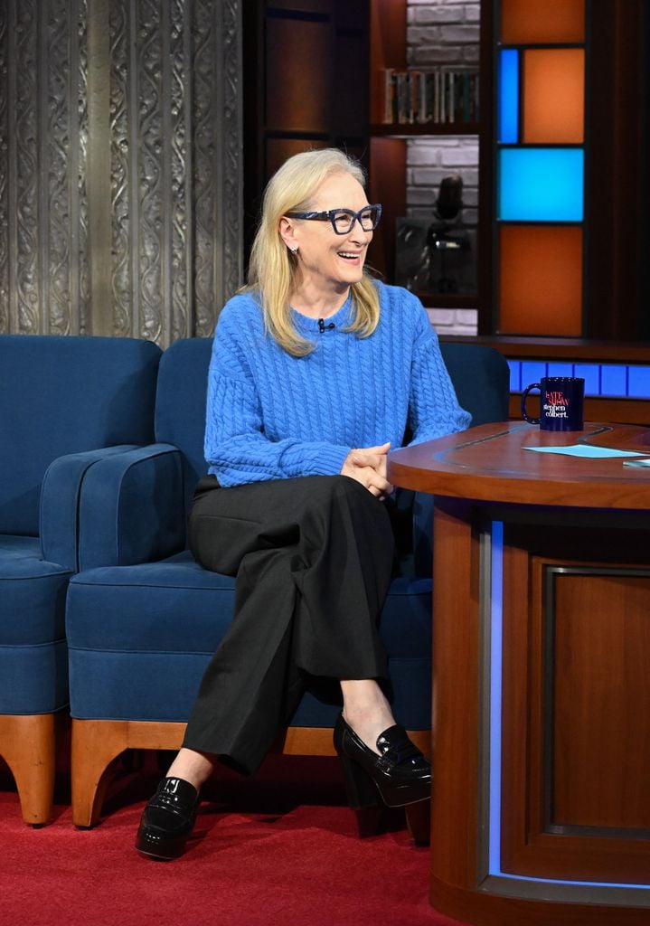 Meryl Streep en Nueva York promocionando 'El diablo viste de Prada 2'