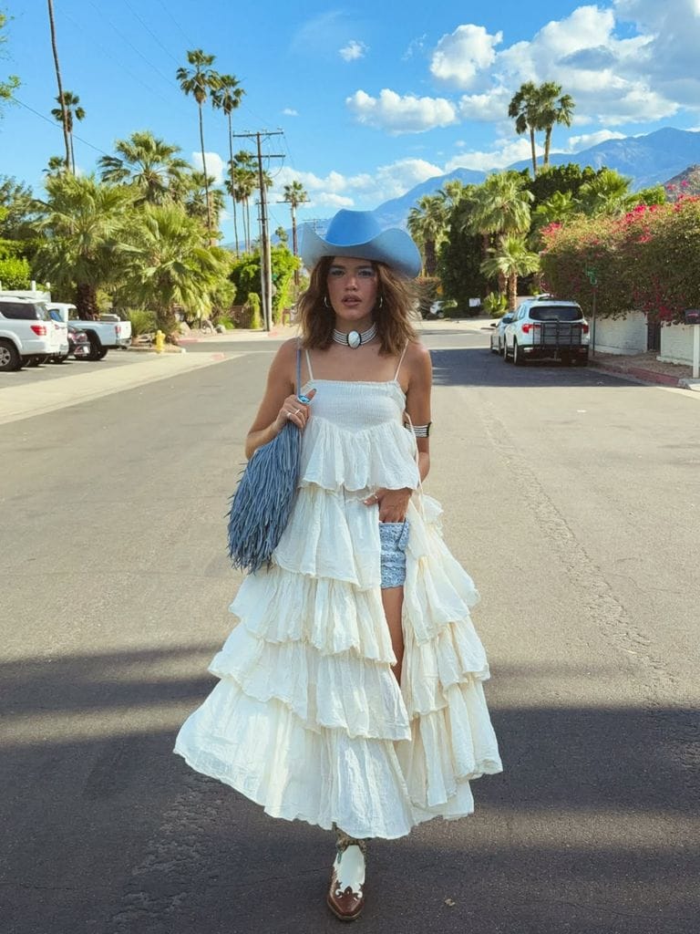 Lucía de Luis en Coachella 2026.