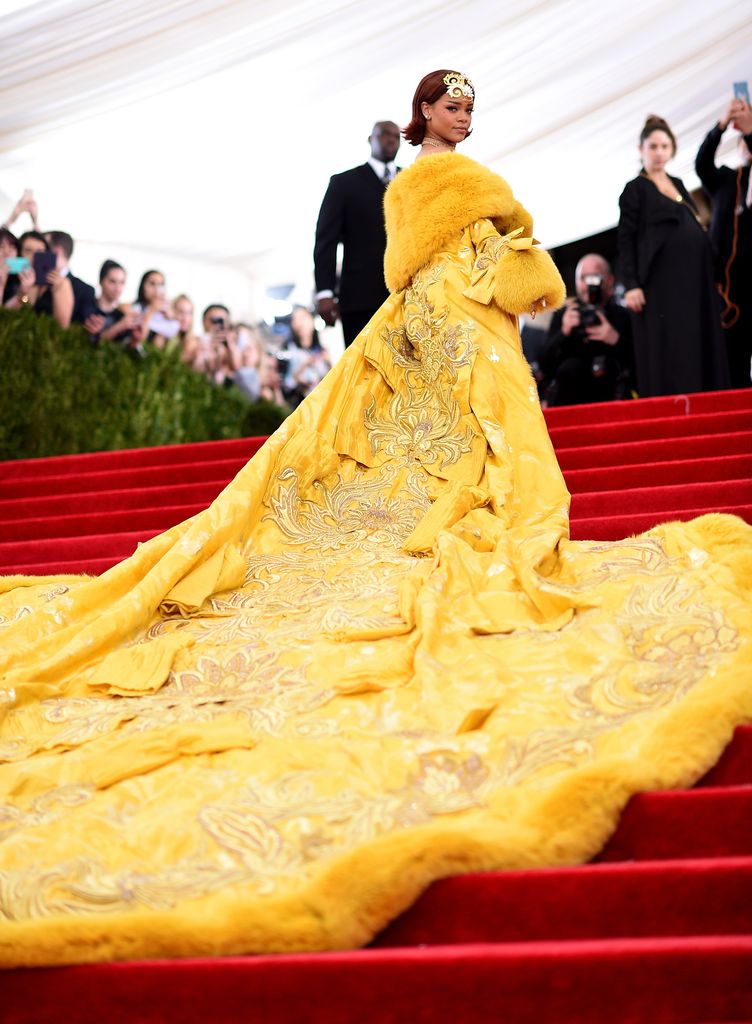 Rihanna en la MET Gala de 2015