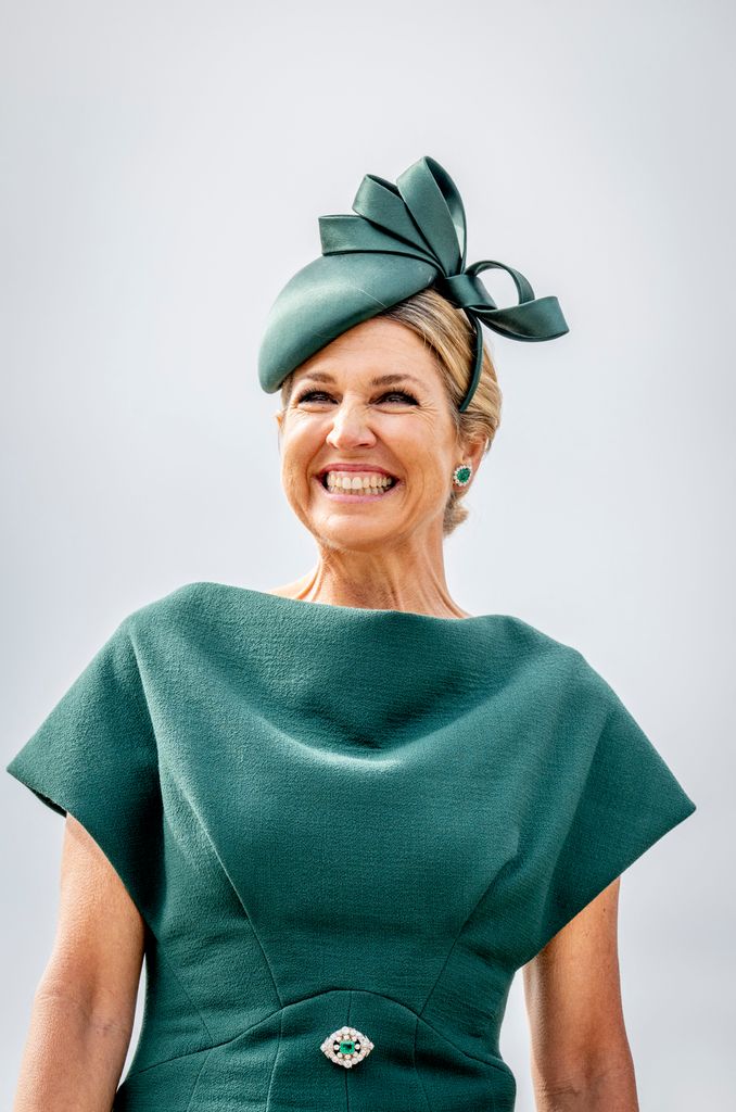 La reina Máxima de Holanda en la inauguración del nuevo boulevard en Scheveningen.