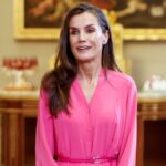 Queen Letizia Embraces Vibrant Pink for Her Return to Zarzuela